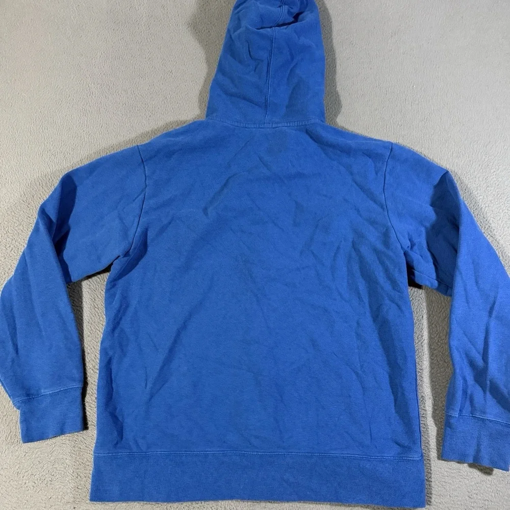 The North Face Full Zip Hoodie Men's Size Medium Blue‎ Yellow